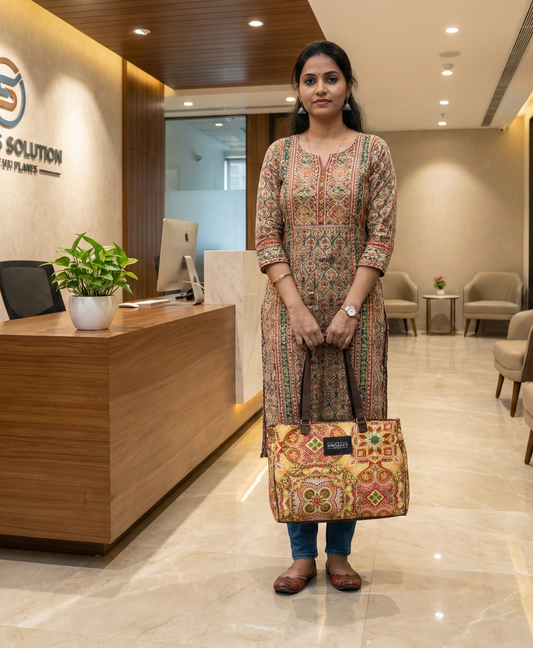 Gulistan 3-Compartment Cabas