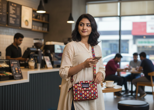 Buddha Bliss 4-Pocket Sling Bag