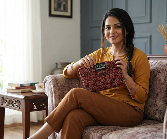 Jahanara 6-Pocket Clutch Pouch