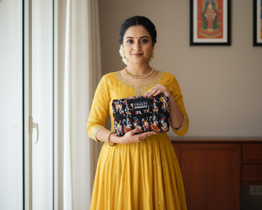 Kala Nritya 6-Pocket Clutch Pouch