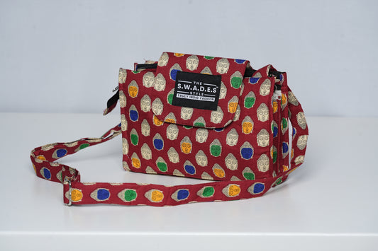 Buddha Bliss 4-Pocket Sling Bag