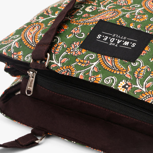 Mayurika 3-Compartment Cabas