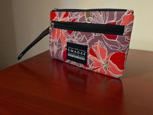 Crimson Petal 4-Pocket Wallet