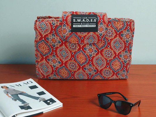 Rangoli Radiance 6-Pocket Clutch Pouch